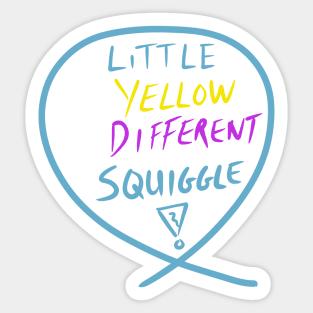 #11 The squiggle collection - It’s squiggle nonsense Sticker